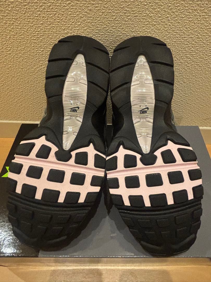 air max エアーマックス 95 ビッグバブル pink foam 24.5