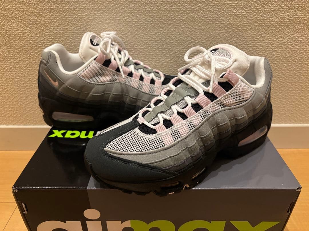 air max エアーマックス 95 ビッグバブル pink foam 24.5