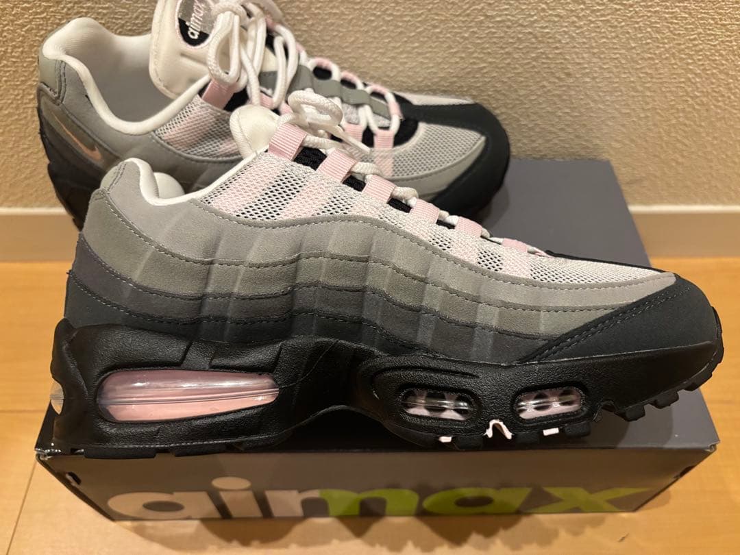 air max エアーマックス 95 ビッグバブル pink foam 24.5