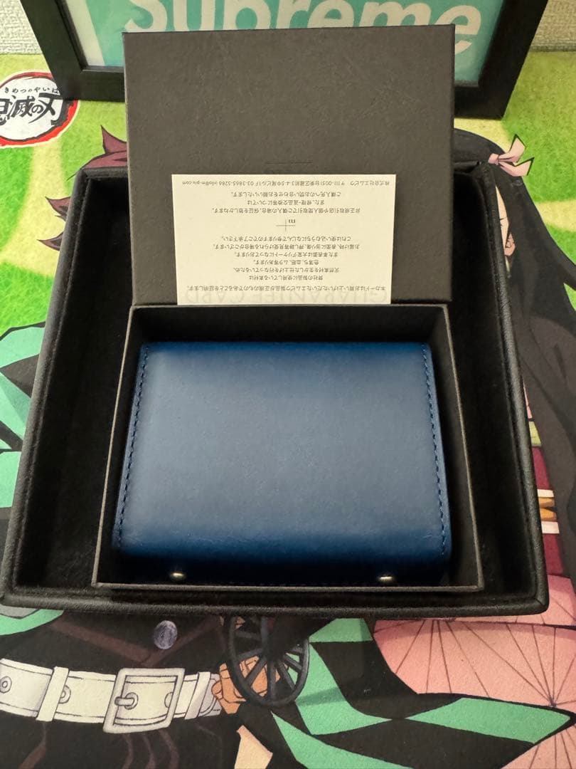 【新品】m＋ エムピウ ミッレフォッリエⅡ P25 ブルーチョコ