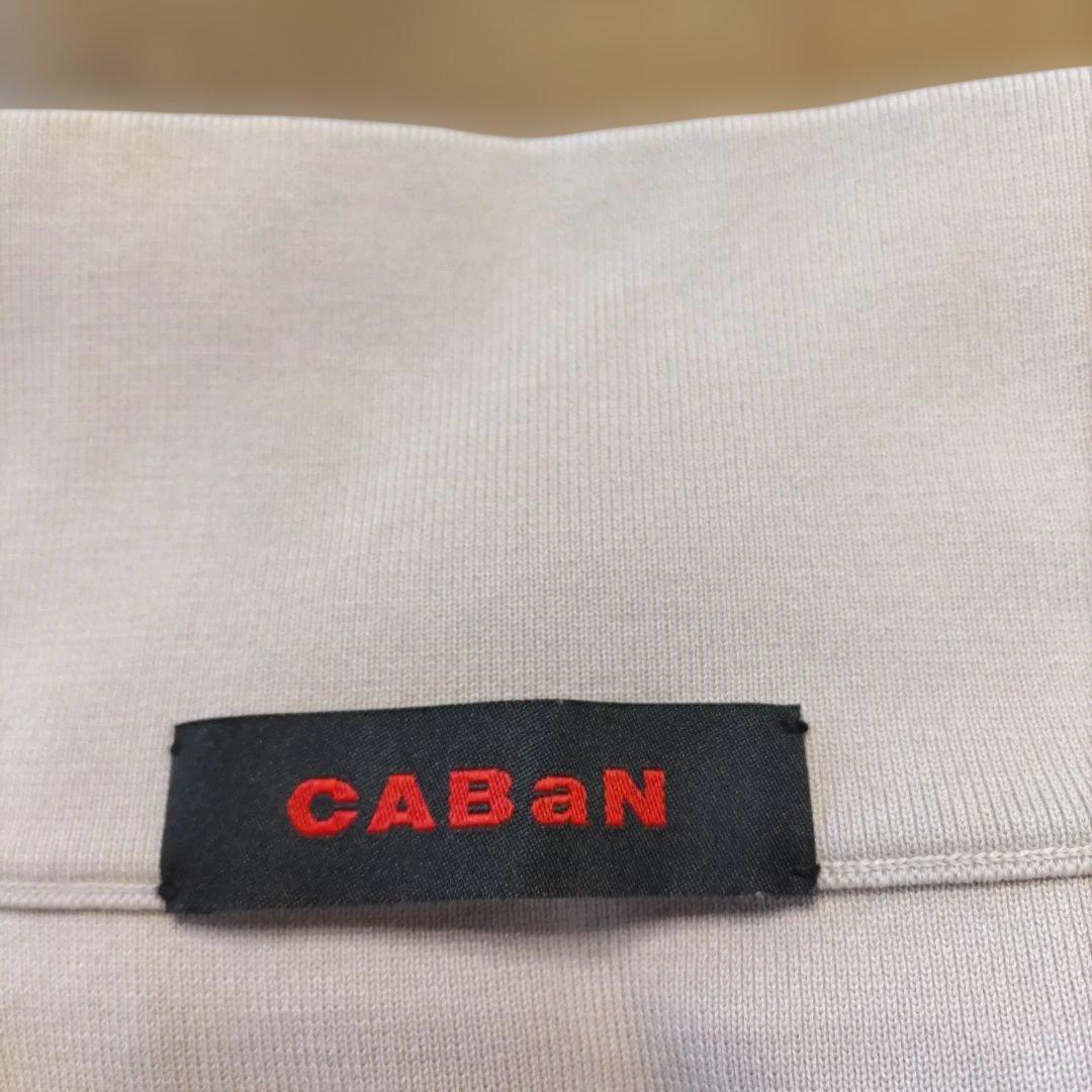 CABaNメンズハーフジップ 長袖カットソー サイズＬ