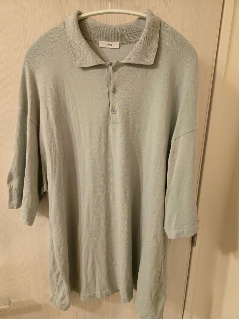 ATON FRESCA KNIT CREW POLO KNIT サイズ6