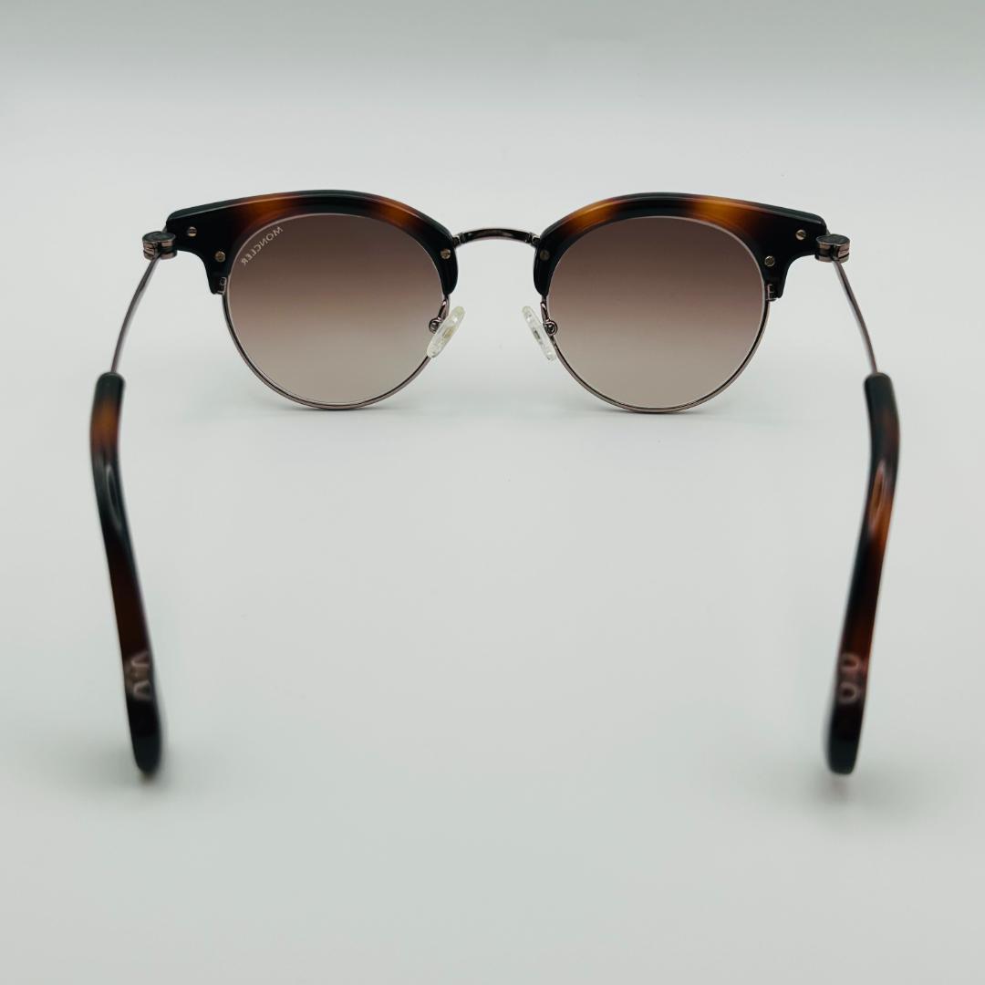 新品未使用 MONCLER モンクレール サングラス ブラウン ボストン 鼈甲