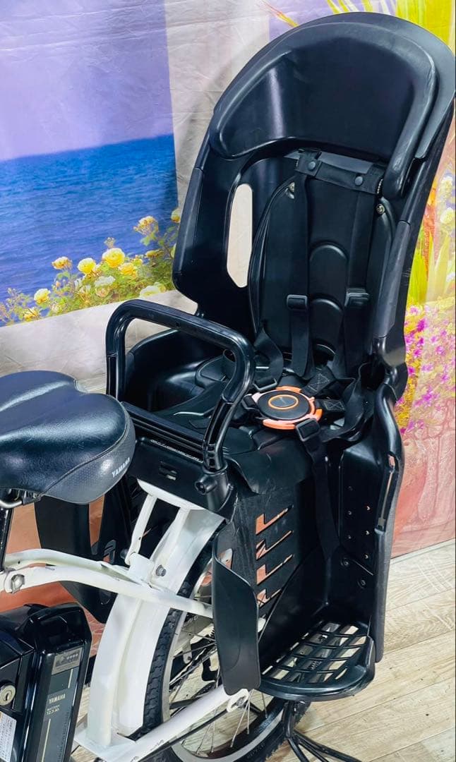 人気モデル！パスバビー12AH⭐️ヤマハ子供乗せ電動自転車Y3283