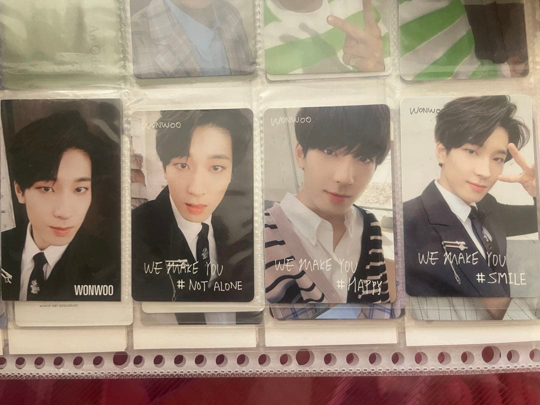 ウォヌ wmy Carat盤 トレカ HMV we make you