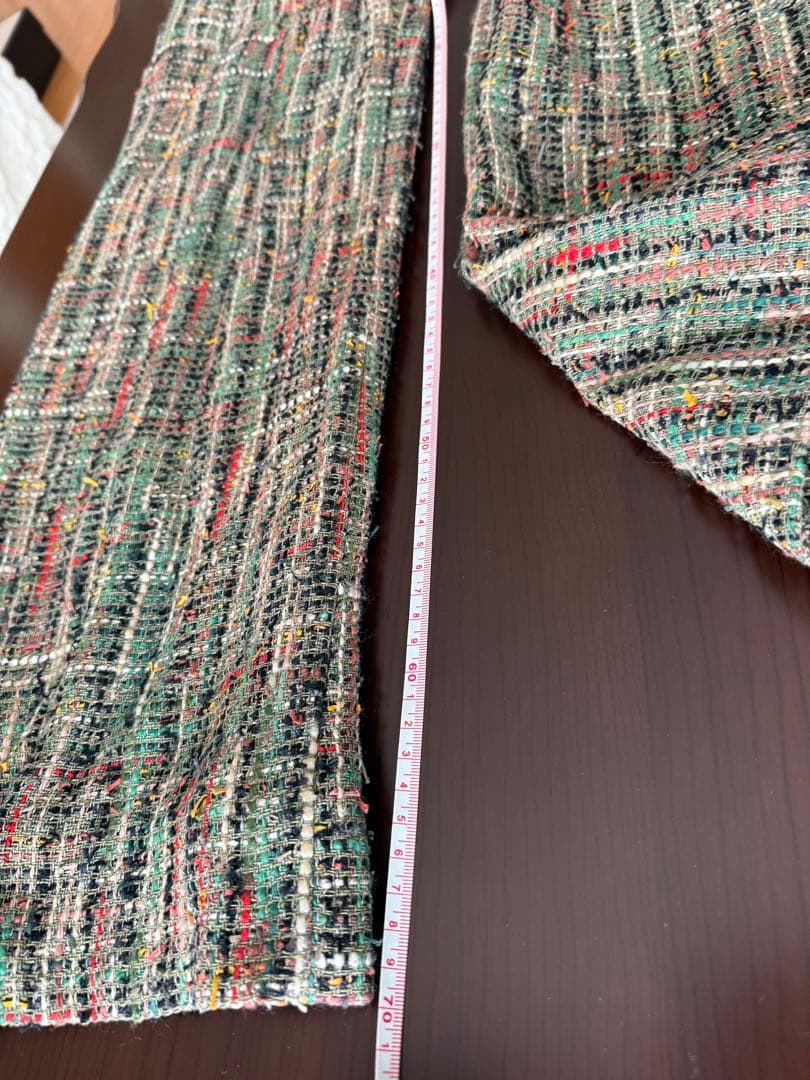 CHANEL ツイードオールインワン 36