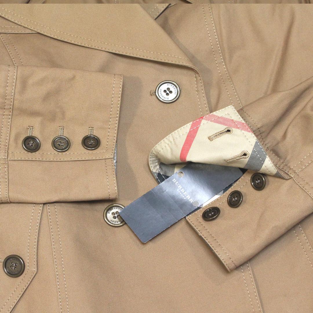 新品 バーバリー コート 46 ライナー付き ジャケット チェック裏地 タグ付き