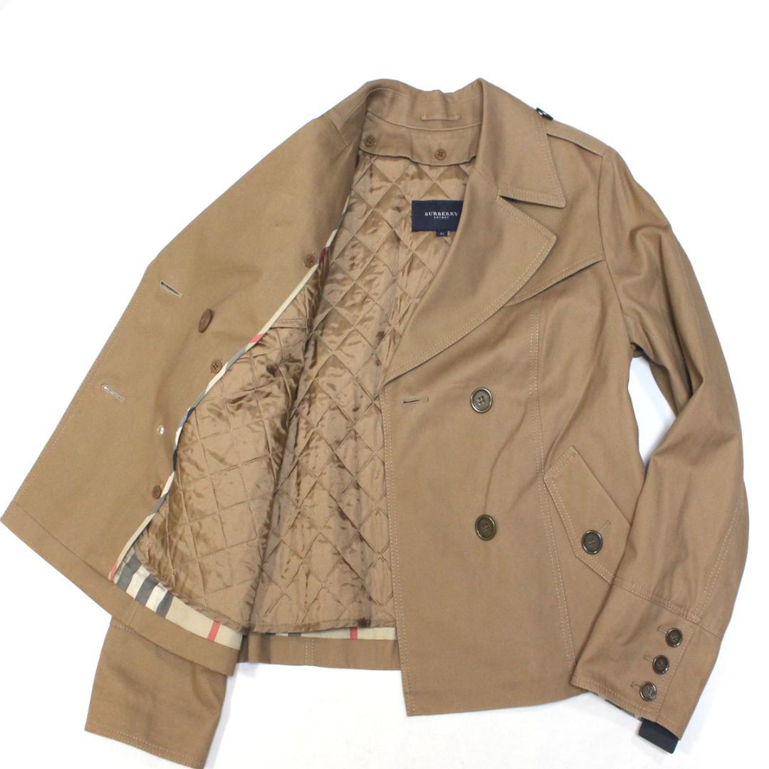 新品 バーバリー コート 46 ライナー付き ジャケット チェック裏地 タグ付き