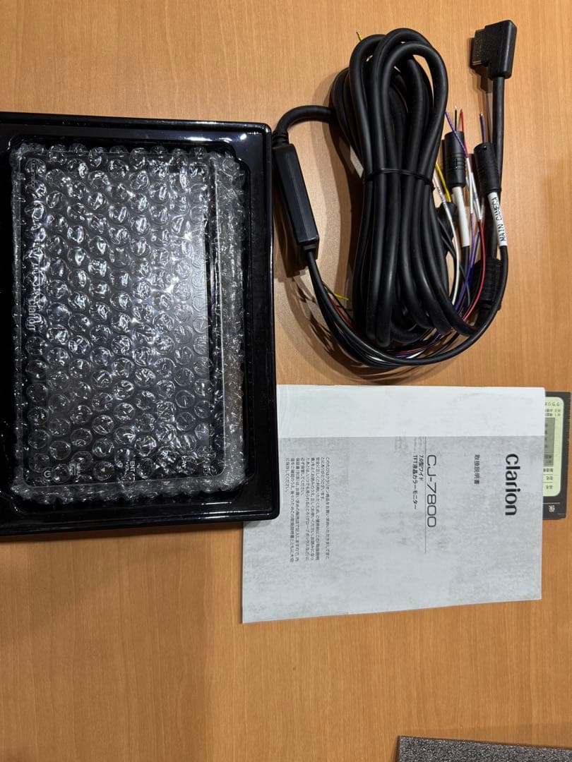 未使用品 Clarion CJ-7800A ７型ワイドHDカメラ対応モニター