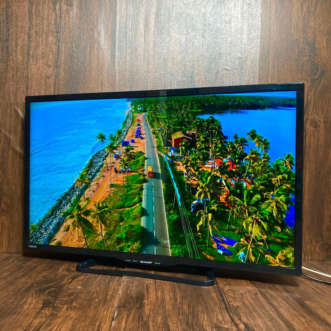 SHARP AQUOS 32インチ 液晶テレビ LC-32E40 2018年製