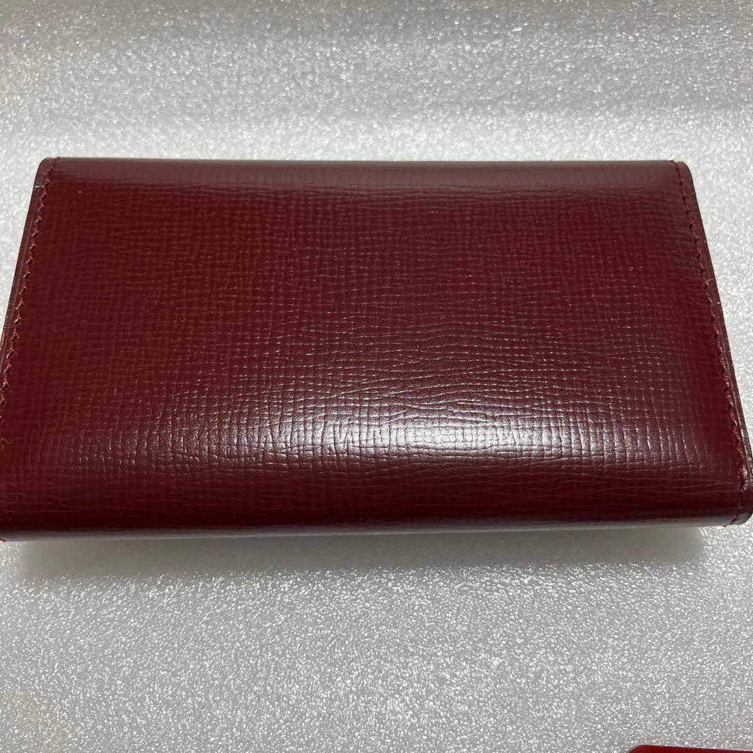未使用　Cartier カルティエ マストライン キーケース 6連 ボルドー