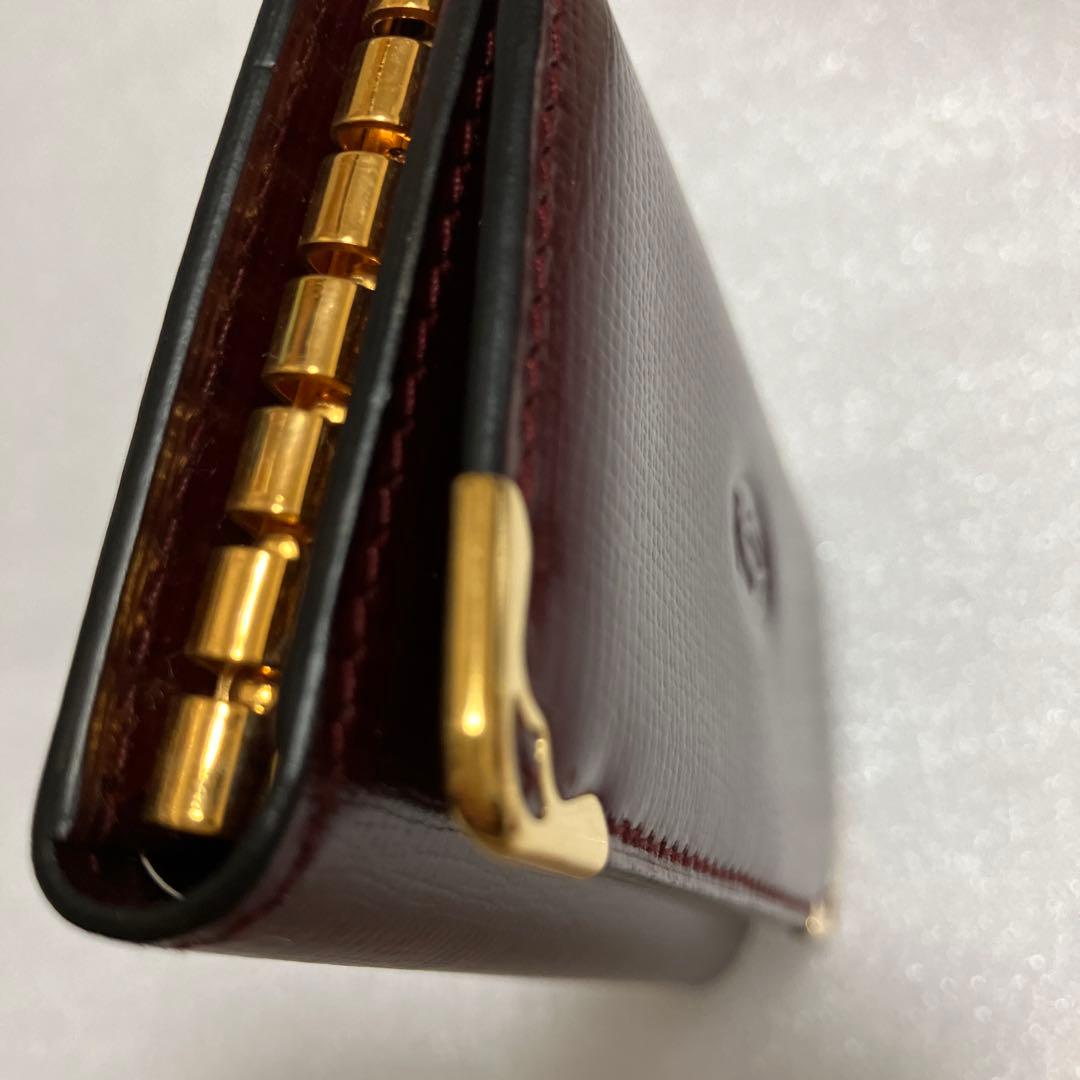 未使用　Cartier カルティエ マストライン キーケース 6連 ボルドー