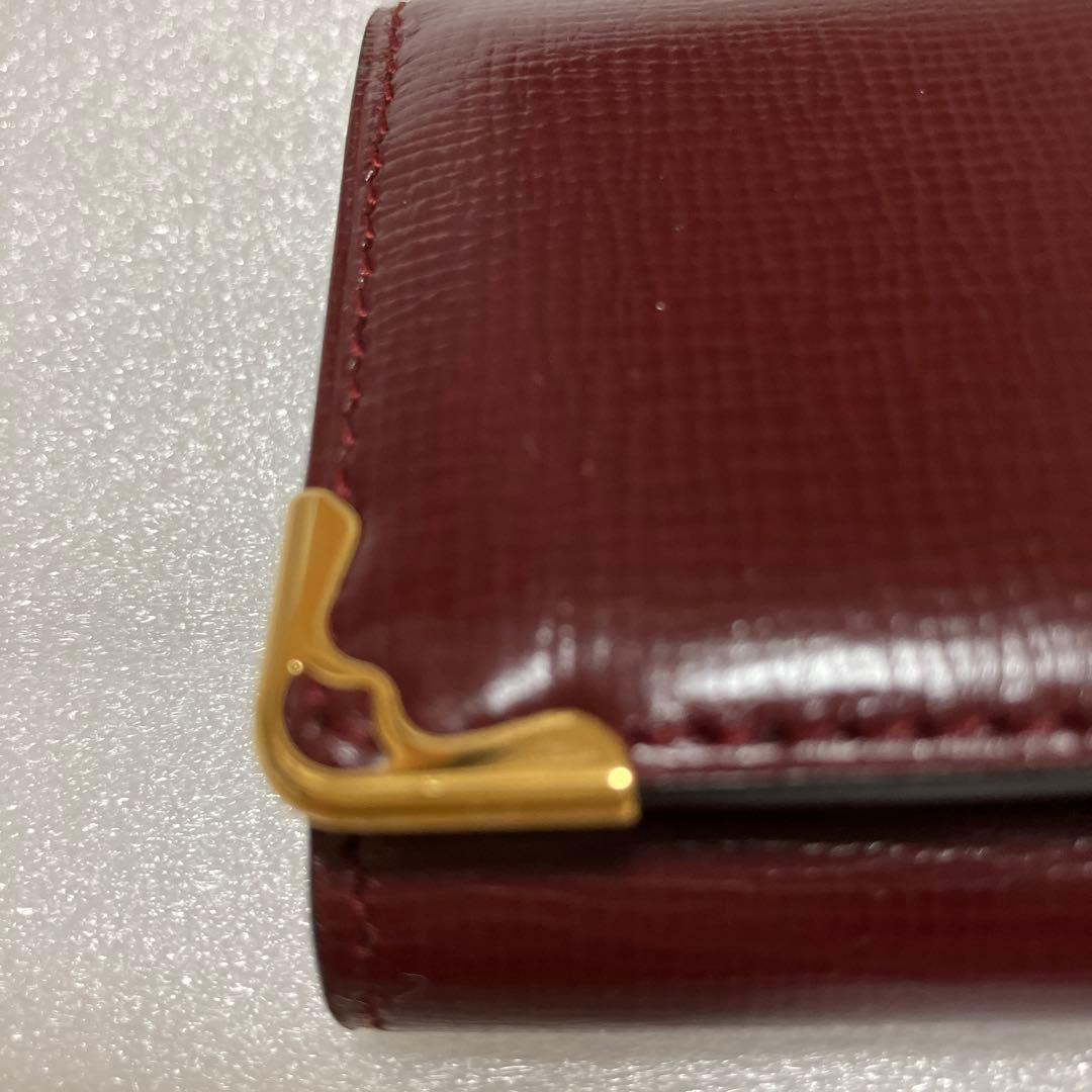 未使用　Cartier カルティエ マストライン キーケース 6連 ボルドー