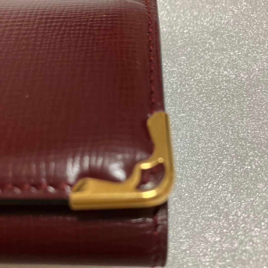 未使用　Cartier カルティエ マストライン キーケース 6連 ボルドー