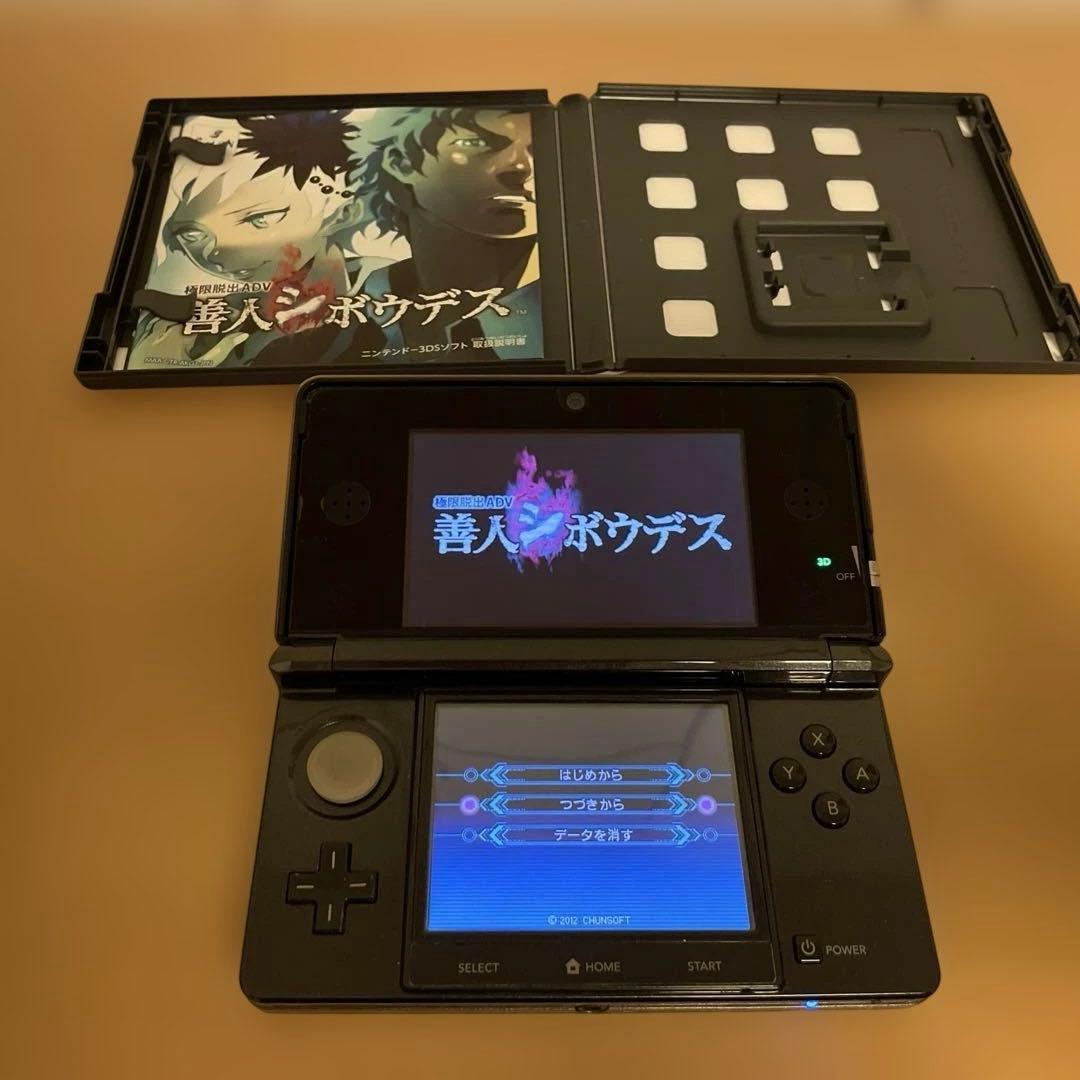 こむ 3DS本体＋善人シボウデス＋カルチョビット＋モンハン3G＋充電器