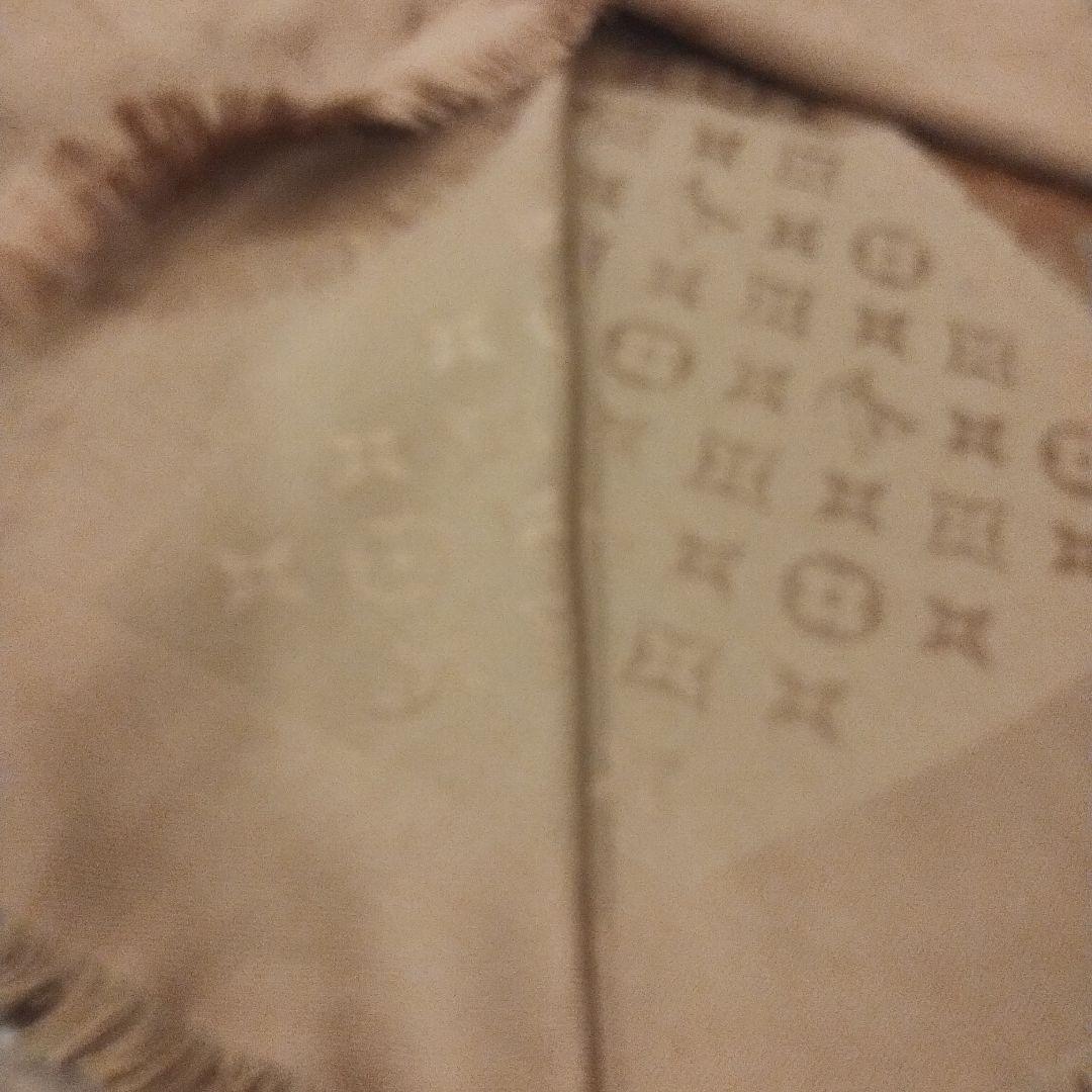 美品！Louis Vuitton ベージュ モノグラム ストール