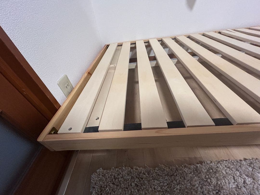 シングルサイズ　すのこベッド