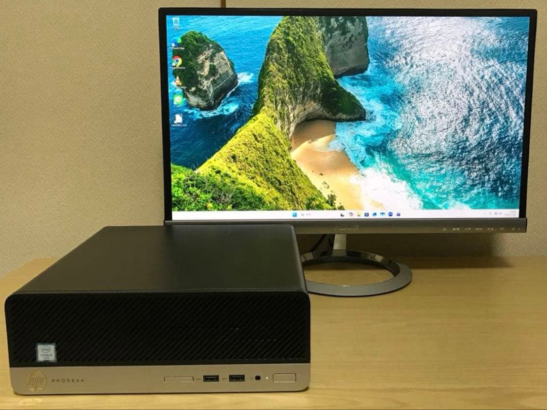 HPデスクトップPC ProDesk400 大容量2TB CPU載せ替え