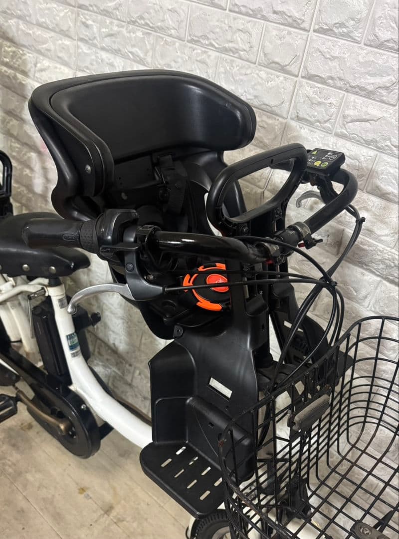 ✨美品✨室内保管✨送料込み✨大容量8.7Ah✨YAMAHAパスバビー子供乗せ！✨