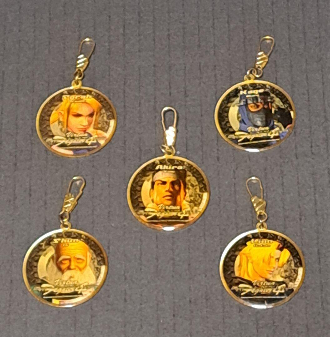 バーチャファイター4 ファスナーメダル61個セット 非売品 ドクターペッパー