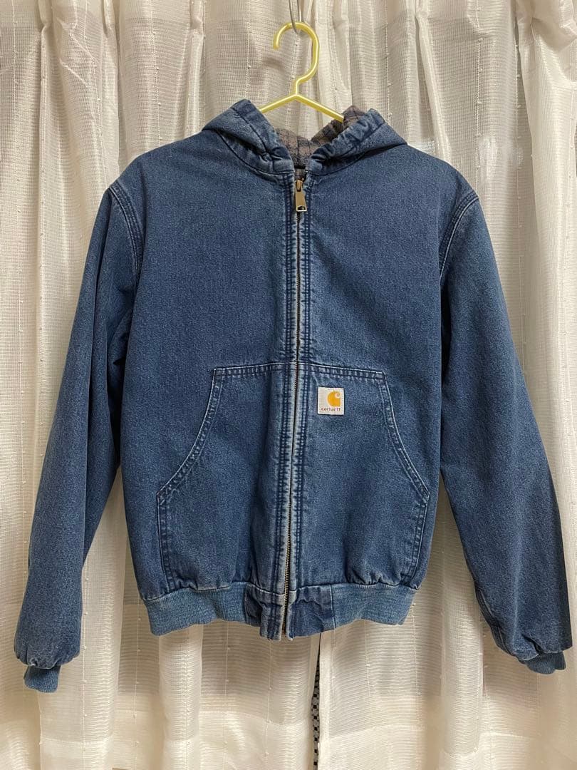 Carhartt アクティブジャケット　デニム　カーハート　古着