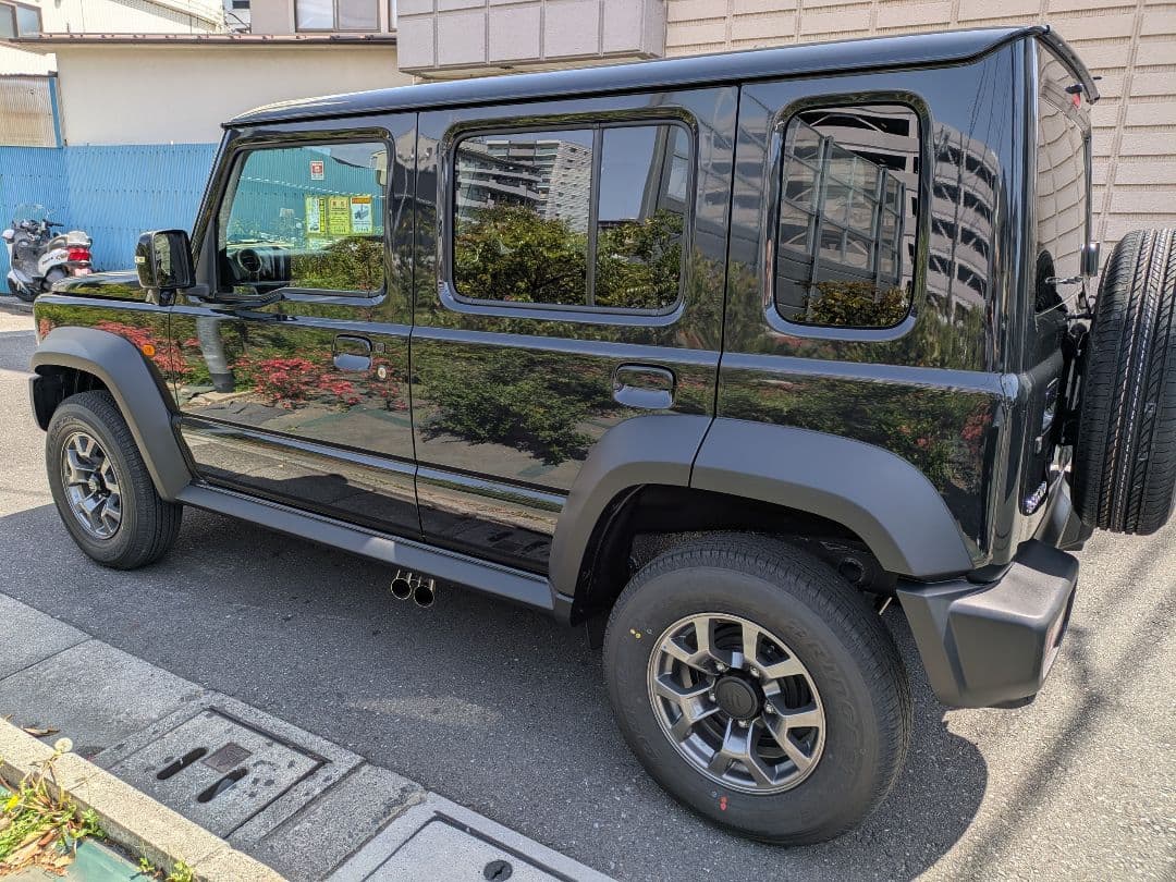 送料込み【 JC74W 】ジムニーノマド用サイドマフラー 競技用