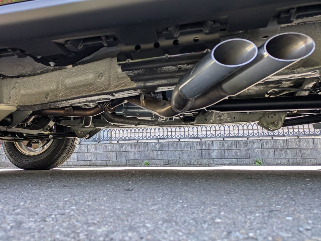 送料込み【 JC74W 】ジムニーノマド用サイドマフラー 競技用