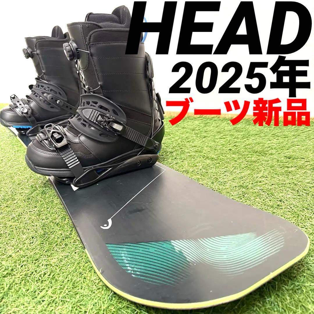 ブーツなし‼️O25 HEAD 148cm メンズスノーボードセット