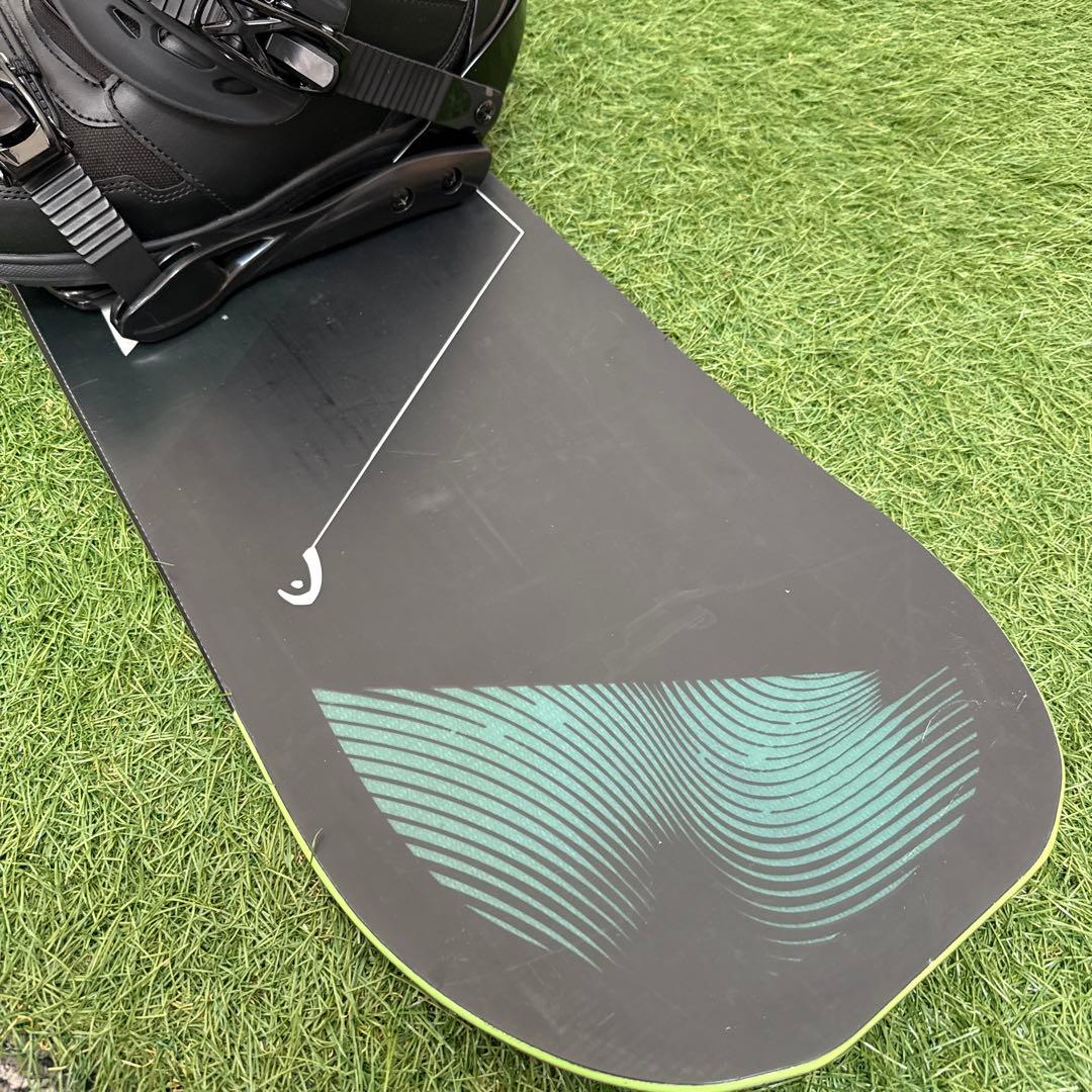 ブーツなし‼️O25 HEAD 148cm メンズスノーボードセット