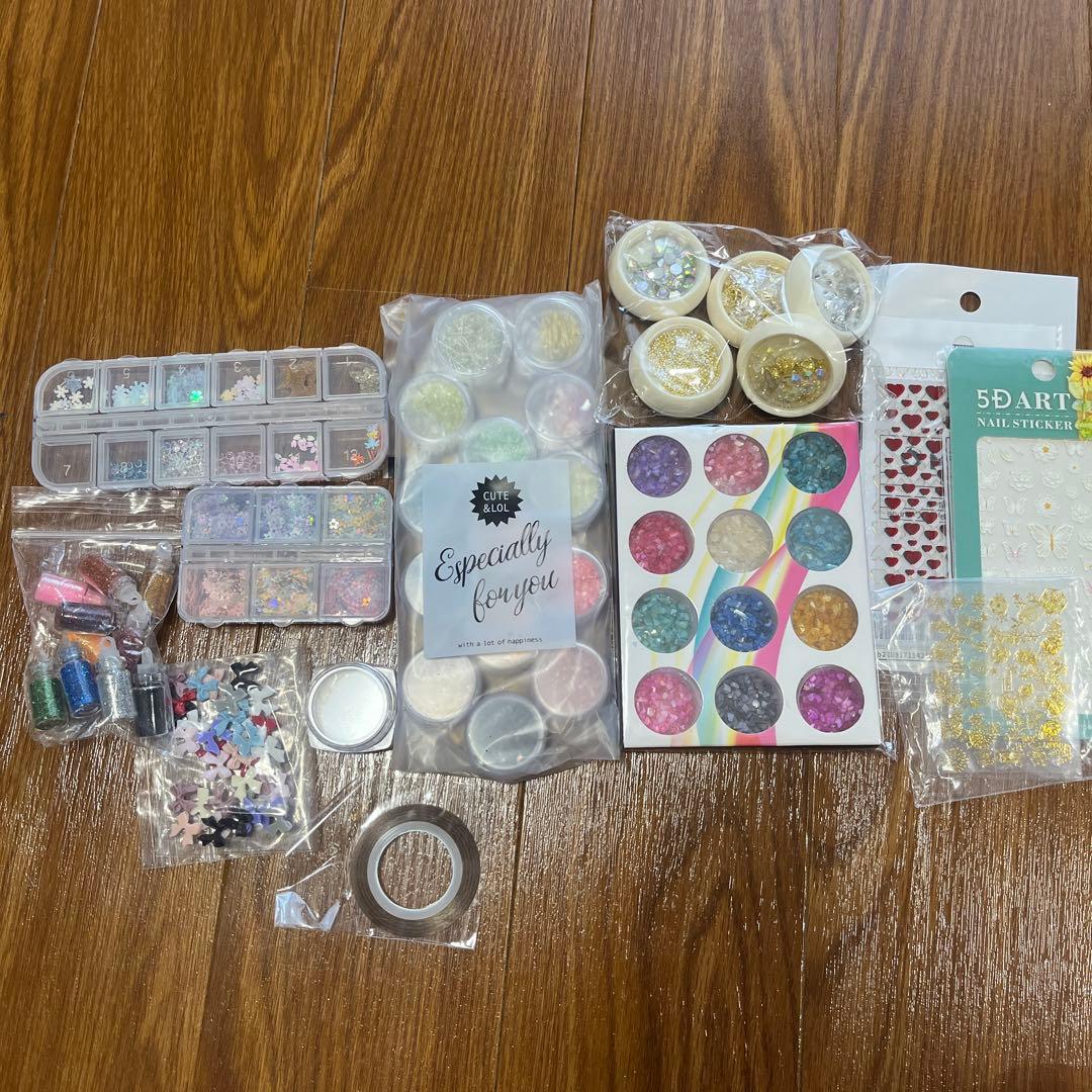 Petitior LED 48W ネイルランプとネイルアート用品セット