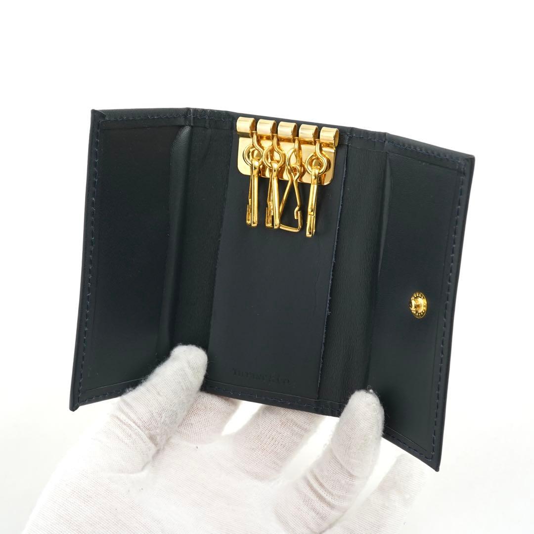 ✨未使用展示品✨　Tiffany &Co. キーケース　キーホルダー　Tロゴ