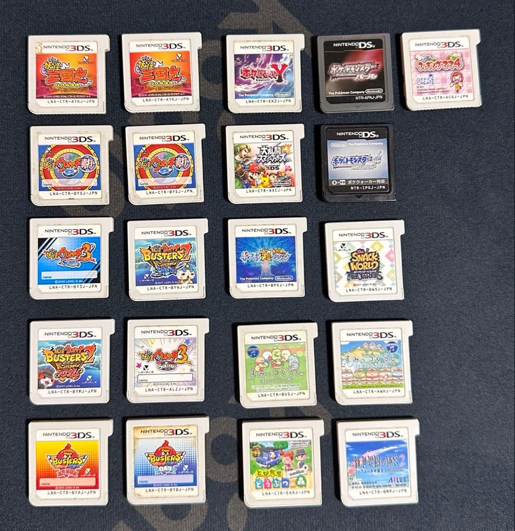 【動作確認済み】３ＤＳ等ソフト２１本