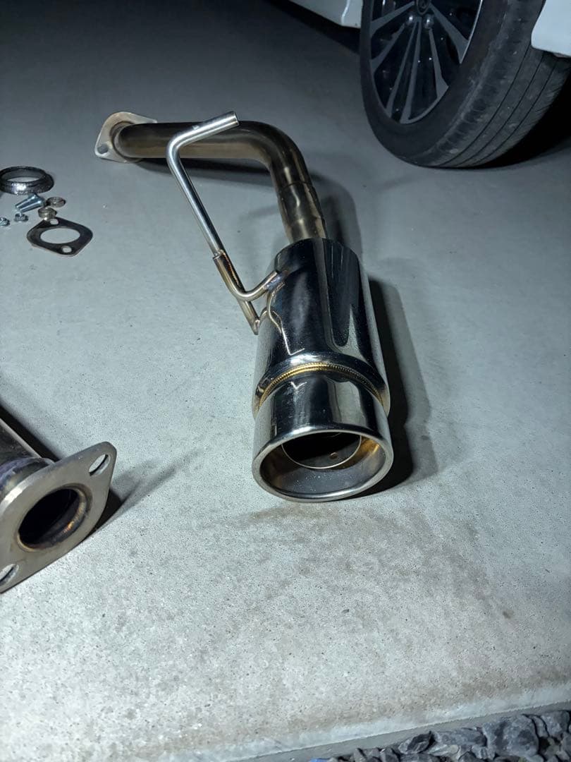 ハイエース　ワイド　2.7マフラー