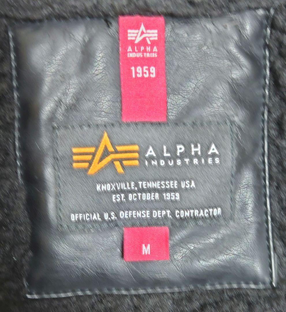 ALPHA INDUSTRIES B-3 ムートン フライトジャケットM ボア