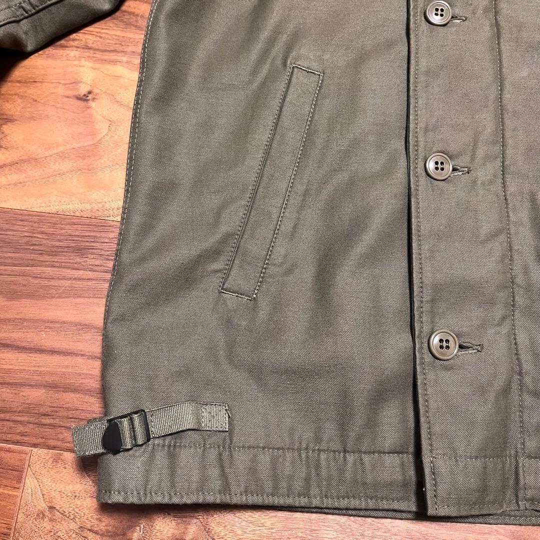 HOUSTON ヒューストン A-2 デッキジャケット 日本製 WAIPER別注