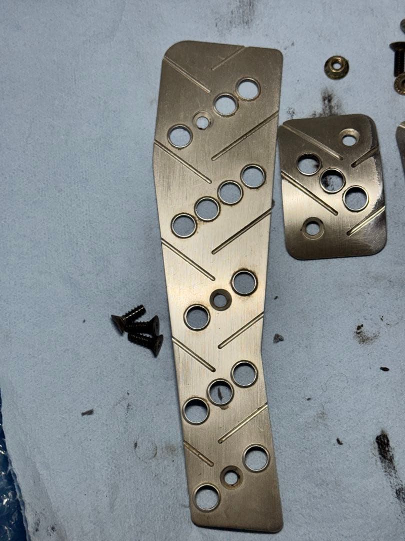 NBロードスター 後期 純正 オプション スポーツ ペダル カバー 3ペダル