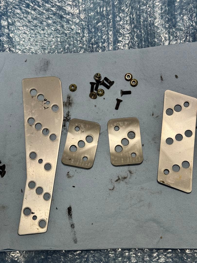 NBロードスター 後期 純正 オプション スポーツ ペダル カバー 3ペダル