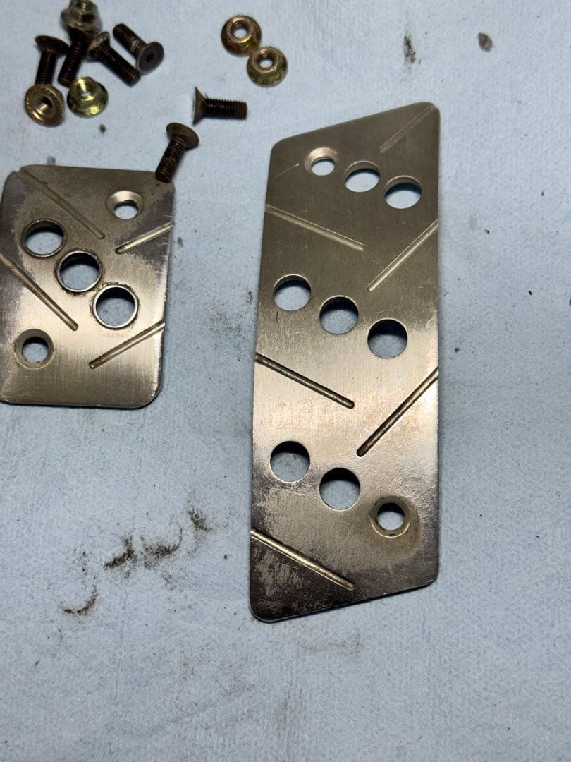 NBロードスター 後期 純正 オプション スポーツ ペダル カバー 3ペダル