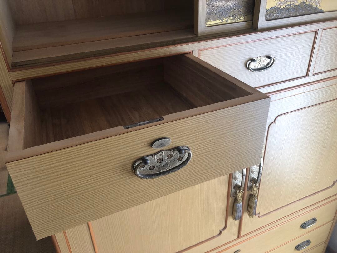 配送料込み:着物タンス(和ダンス): 121cm, 175cm, 44.5cm