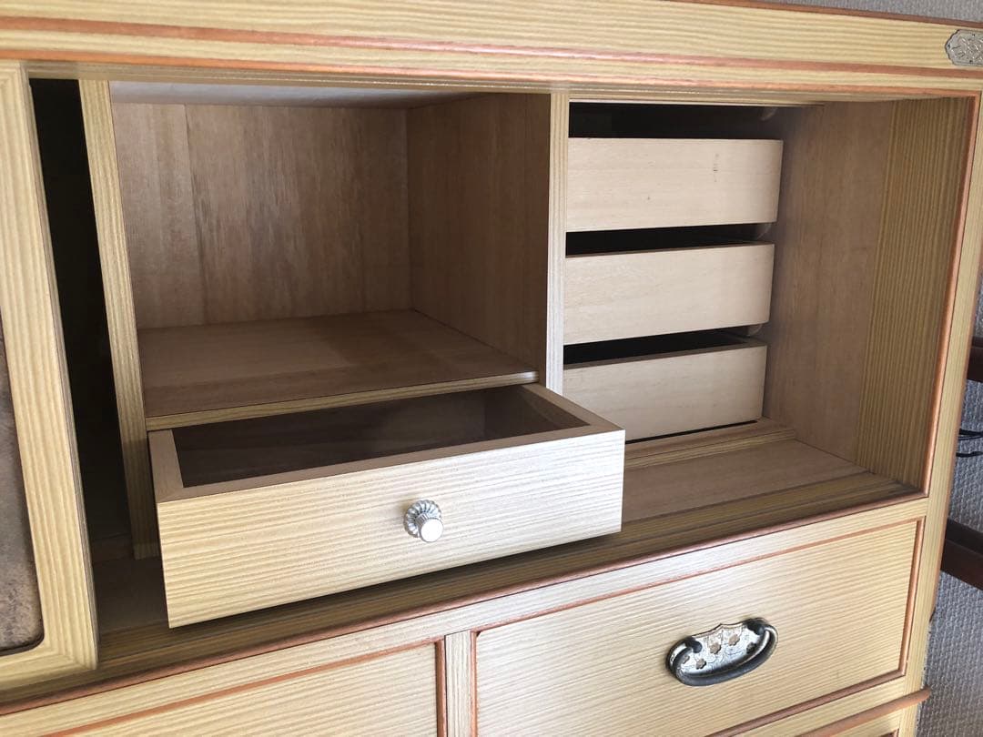 配送料込み:着物タンス(和ダンス): 121cm, 175cm, 44.5cm