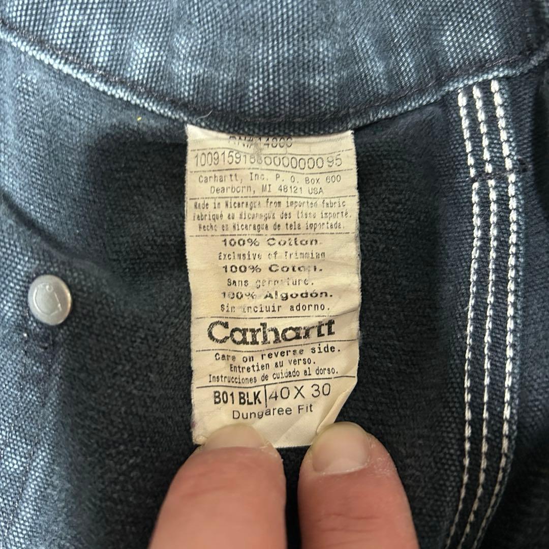 CARHARTT カーハート ダブルニー W40 L30 XXL ブラック
