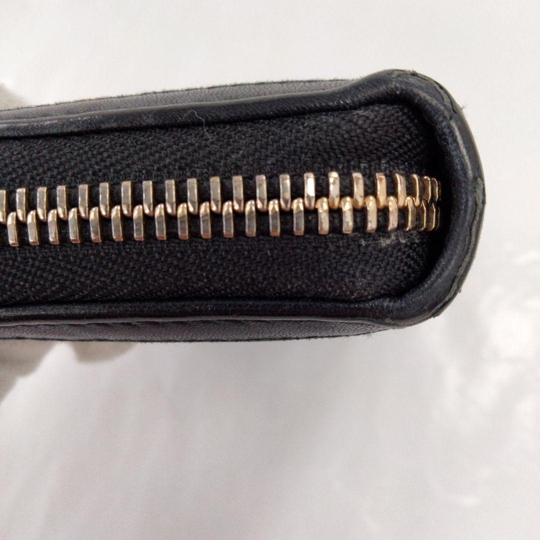 KB16 グッチ インターロッキングG ラウンドファスナー長財布 グッチシマ