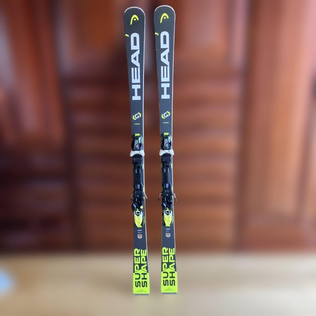 HEAD SUPER SHAPE スキー板 iSpeed ビンディング付き