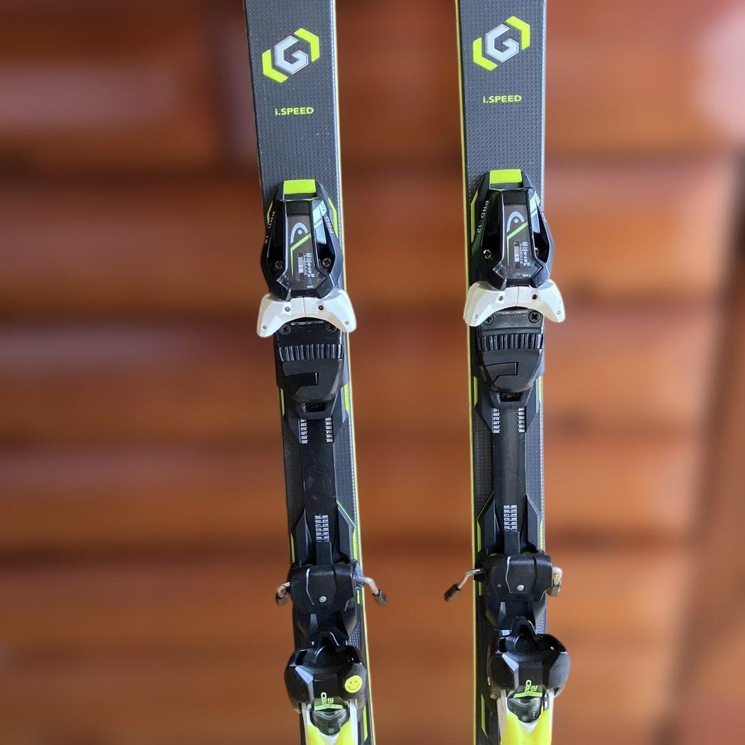 HEAD SUPER SHAPE スキー板 iSpeed ビンディング付き