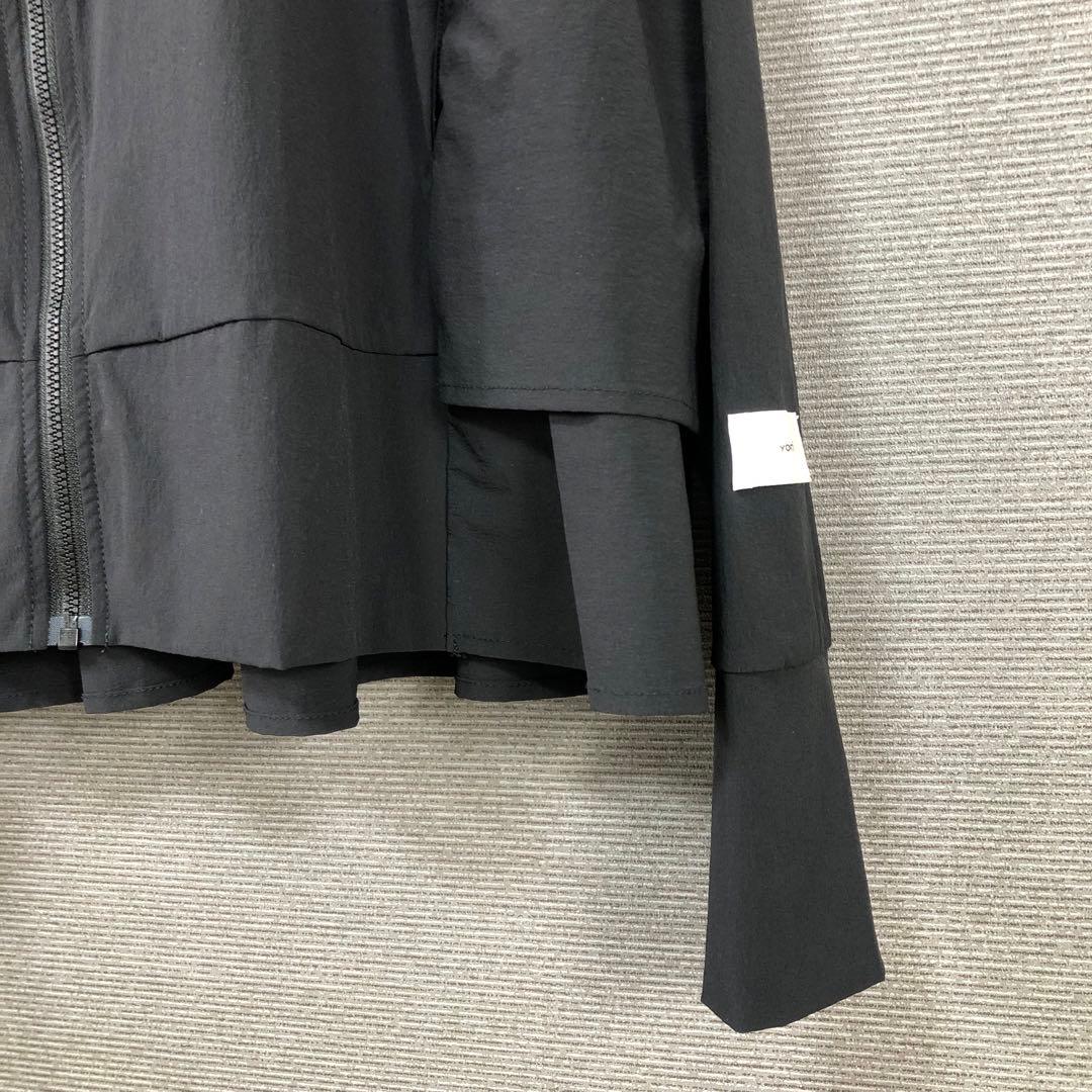 yori COOL撥水パーカー F ブラック