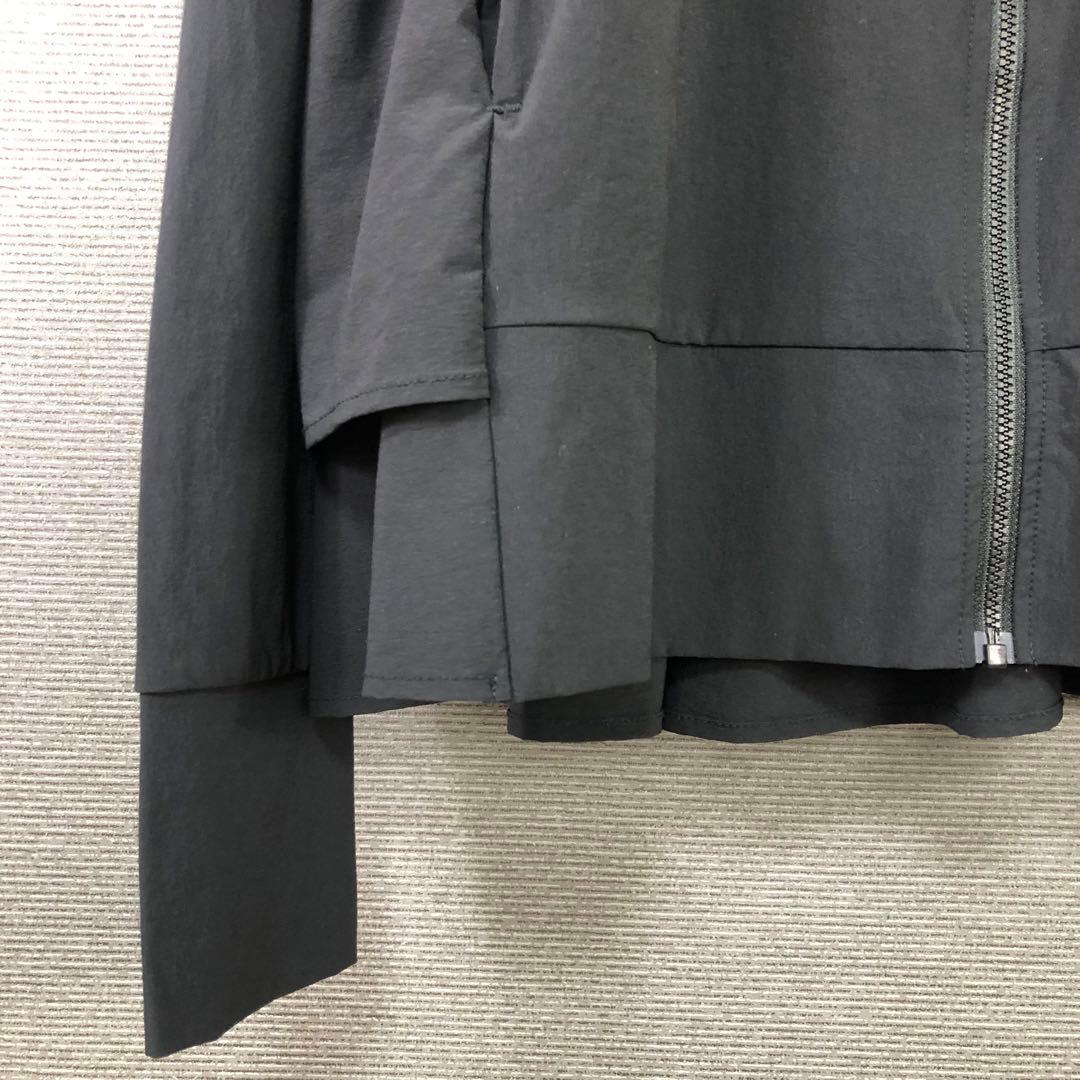 yori COOL撥水パーカー F ブラック