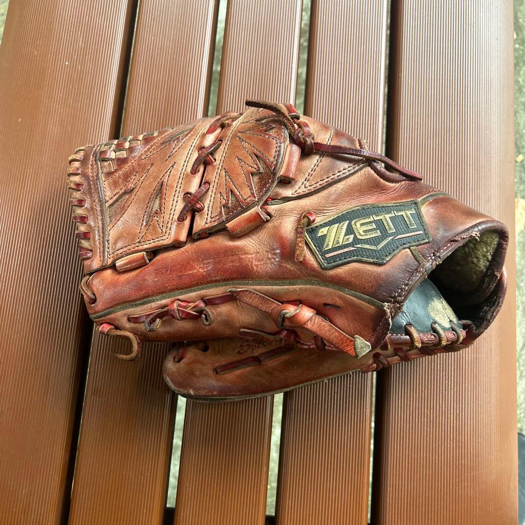 ZETT 硬式用グローブ　左投げ