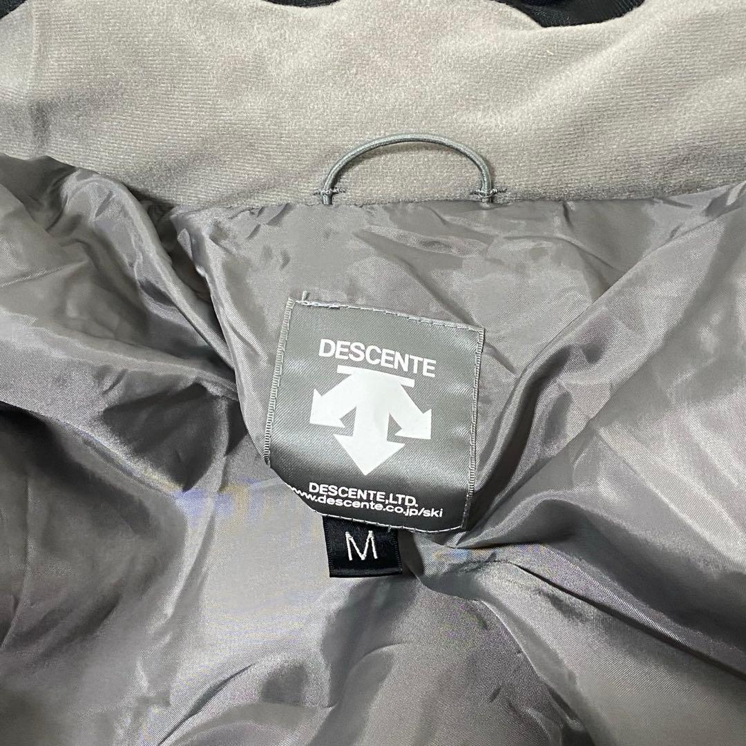 デサント スキーウェア 上下セット サイズM 洗える 人気 メンズ 赤黒