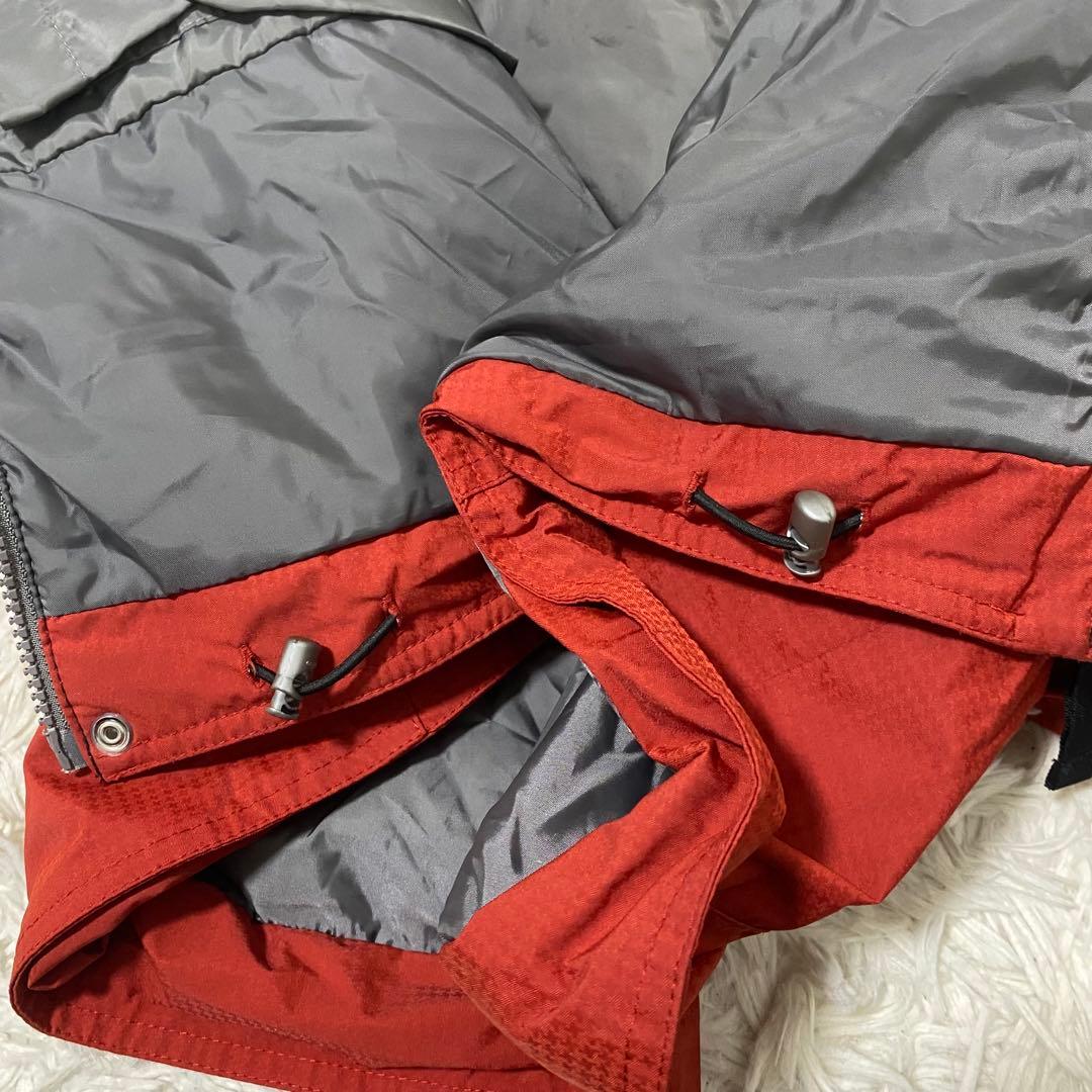 デサント スキーウェア 上下セット サイズM 洗える 人気 メンズ 赤黒