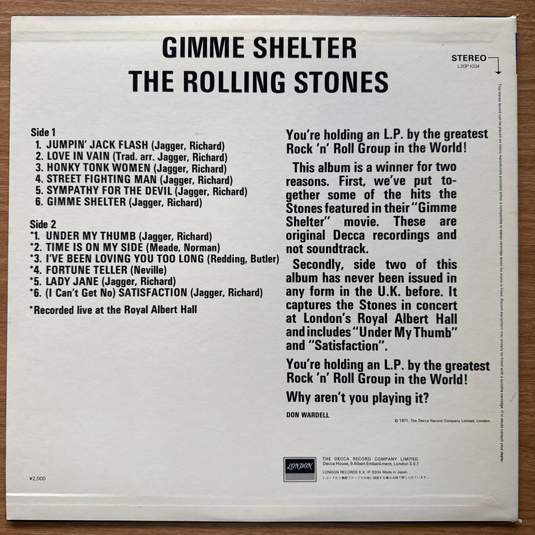 The Rolling Stones – Gimme Shelter